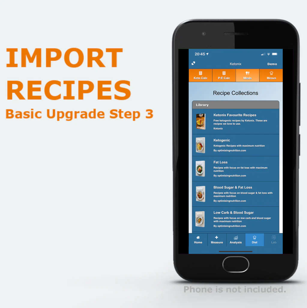 Import recipes basic upgrade