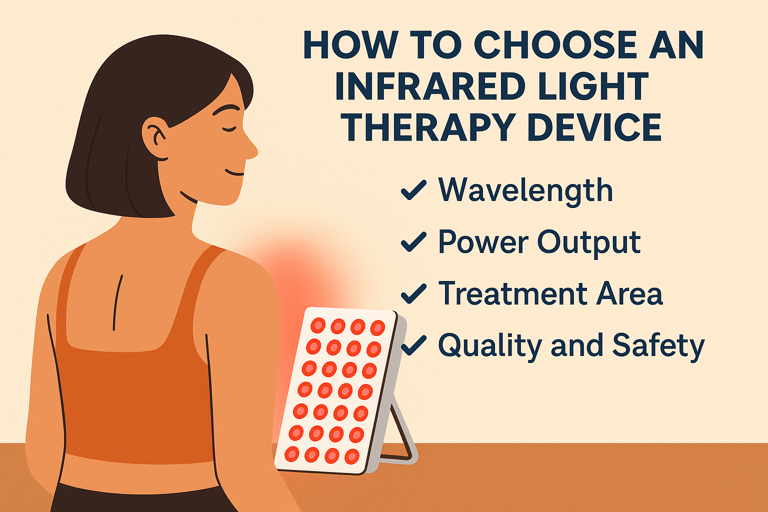 How to Choose the Right Infrared Light Therapy Device